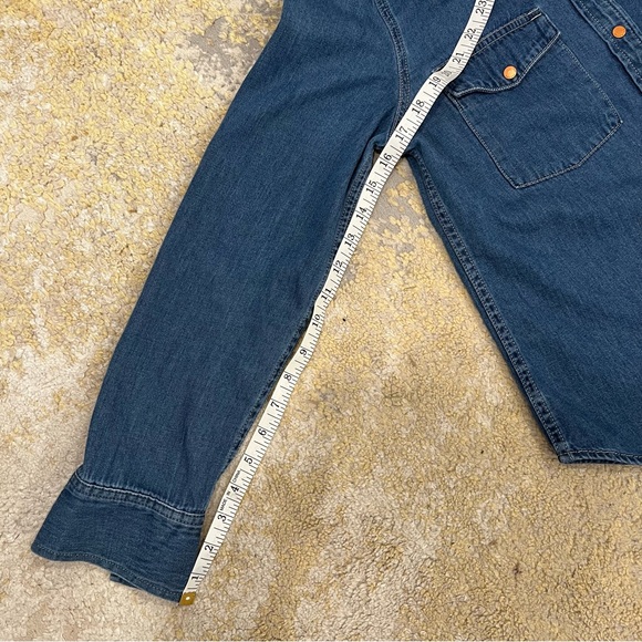 Vintage Calvin Klein Jeans Denim Button Up - Picture 11 of 13